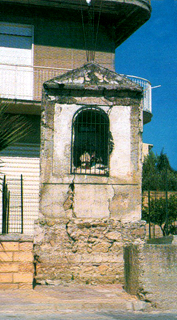 Edicola dedicata a S. Rosalia, in c.da Forche