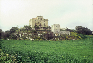 Villa/masseria Fanara in c.da Piana dei Peri/baglì negli anni "90 del XX sec.