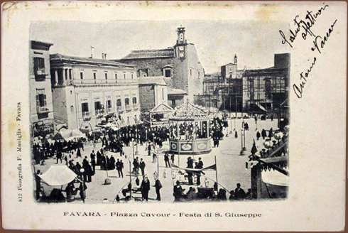 Festa di S. Giuseppe inizi 1900
